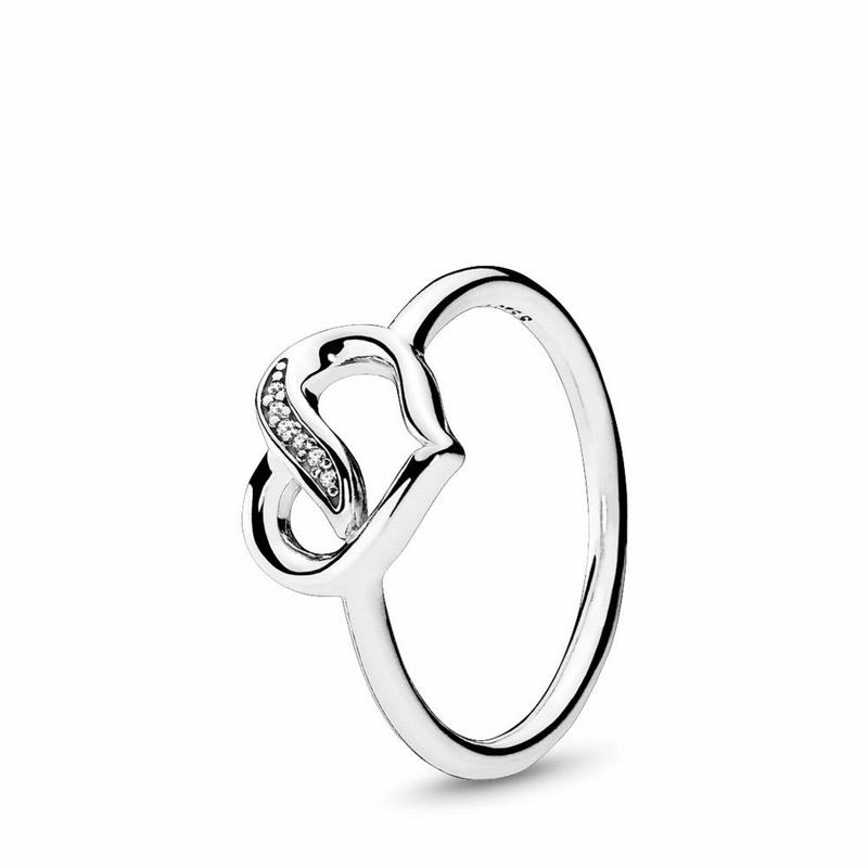 Pandora Dreams of Love Stackable Ring Silver Egypt JN5124639